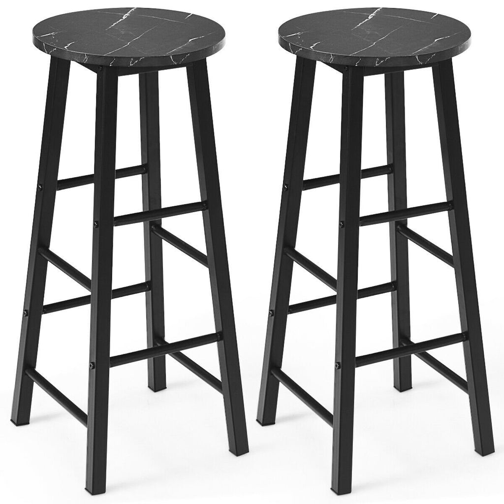 Set of 2 Pub Bistro  Dining Height Bar Stool