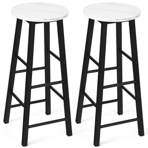 Set of 2 Pub Bistro  Dining Height Bar Stool