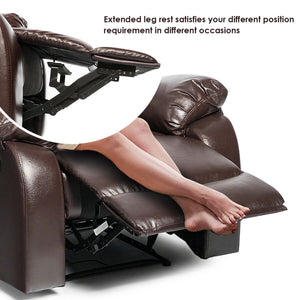 8 Point Massage Recliner Chair Sofa Lounge with Remote Control