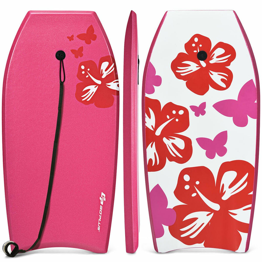 Lightweight Bodyboard Surfing with Leash EPS Core Boarding IXPE