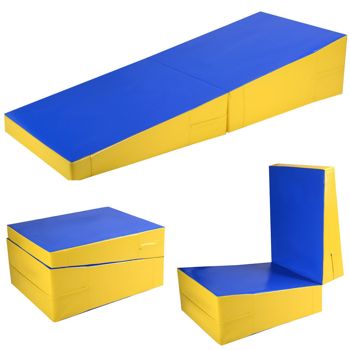 Folding Incline Wedge Ramp Gymnastics Mat