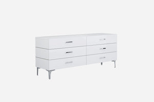 Whiteline Modern Living - Diva Double Dresser - UNQFurniture