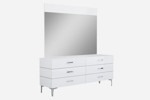 Whiteline Modern Living - Diva Double Dresser - UNQFurniture