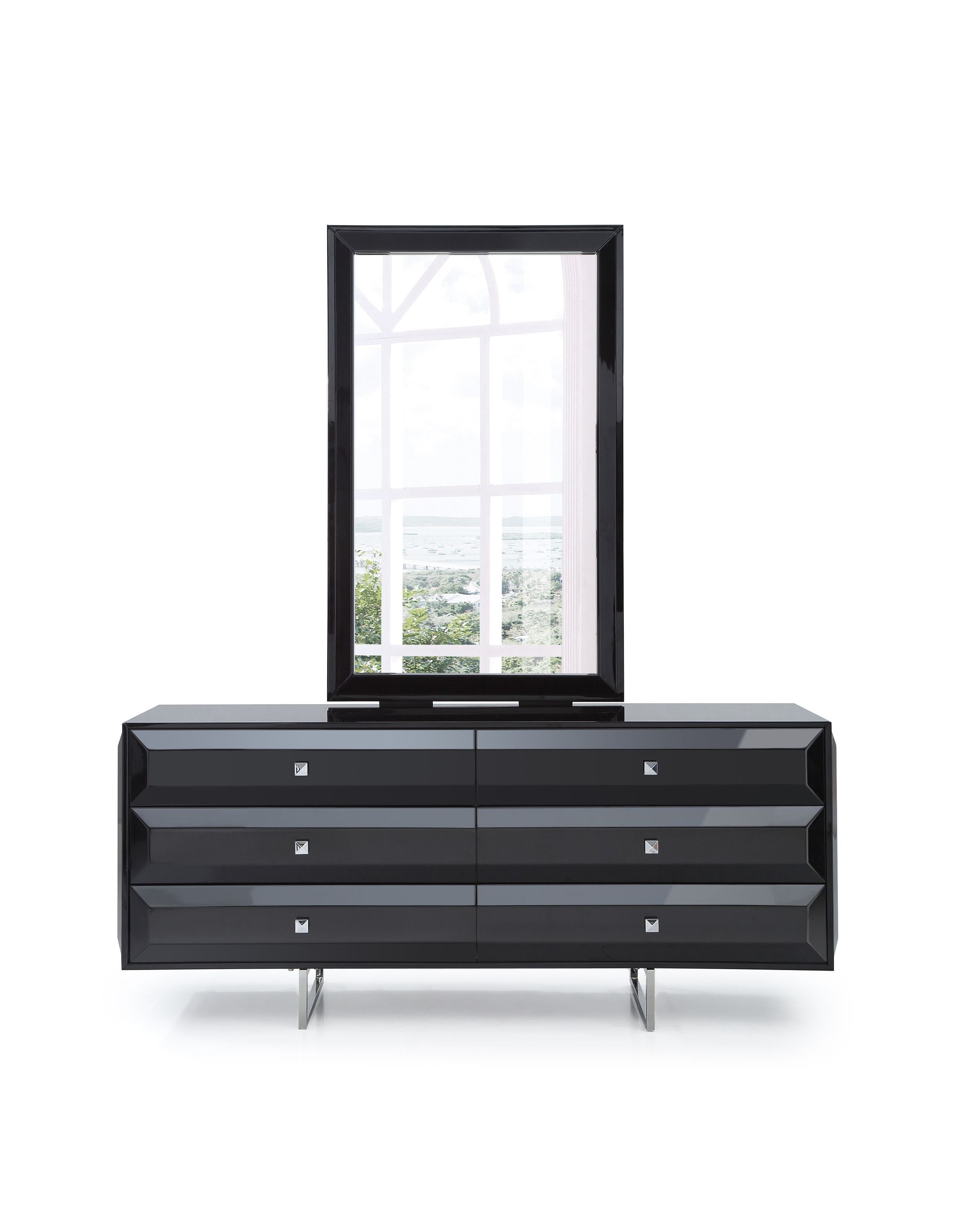 Whiteline Modern Living - Abrazo Double Dresser - UNQFurniture