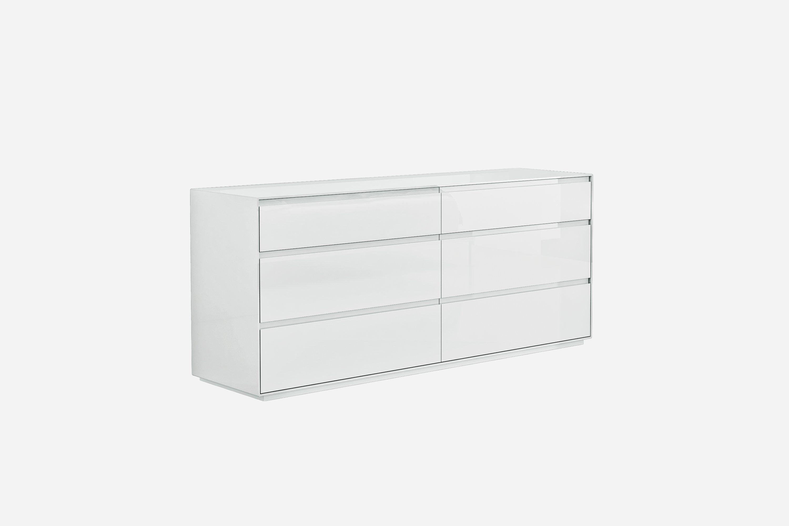 Whiteline Modern Living - Malibu Double Dresser - UNQFurniture