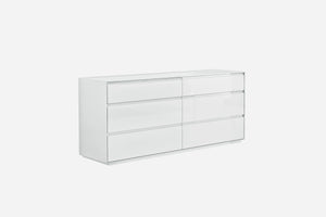 Whiteline Modern Living - Malibu Double Dresser - UNQFurniture