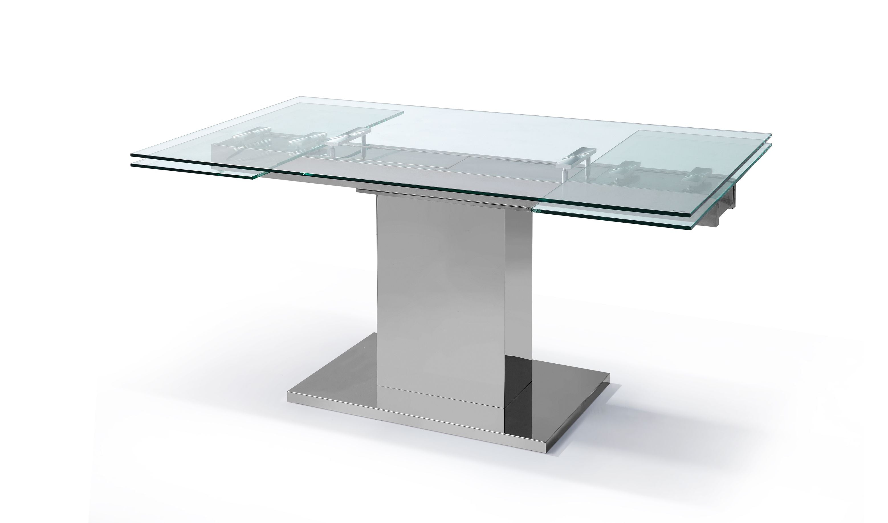 Whiteline Modern Living - Slim Extendable Dining Table - UNQFurniture