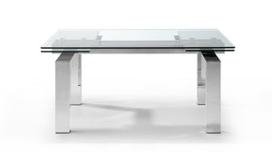 Whiteline Modern Living - Cuatro Extendable Dining Table - UNQFurniture