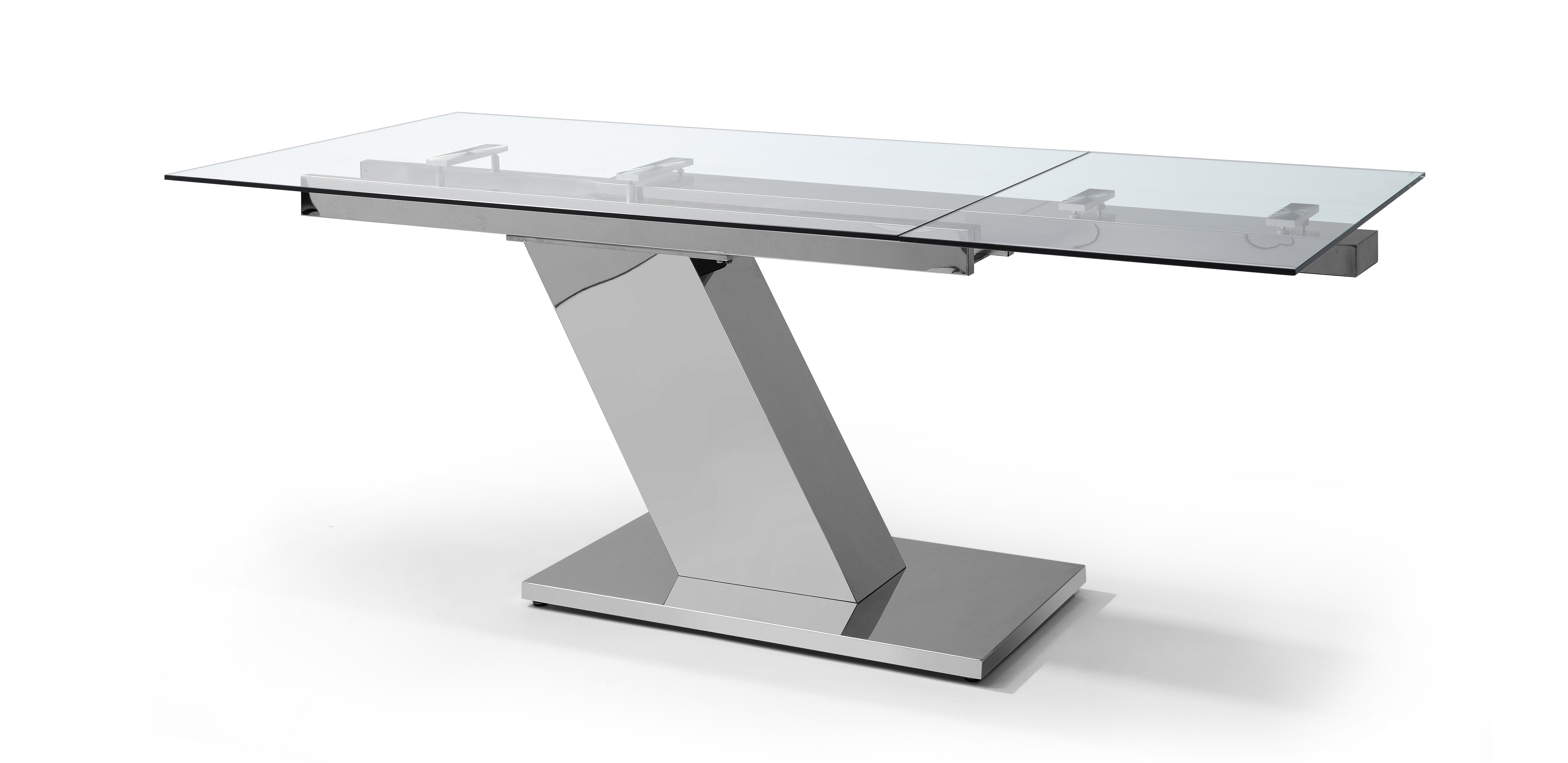 Whiteline Modern Living - Sleek Extendable Dining Table - UNQFurniture