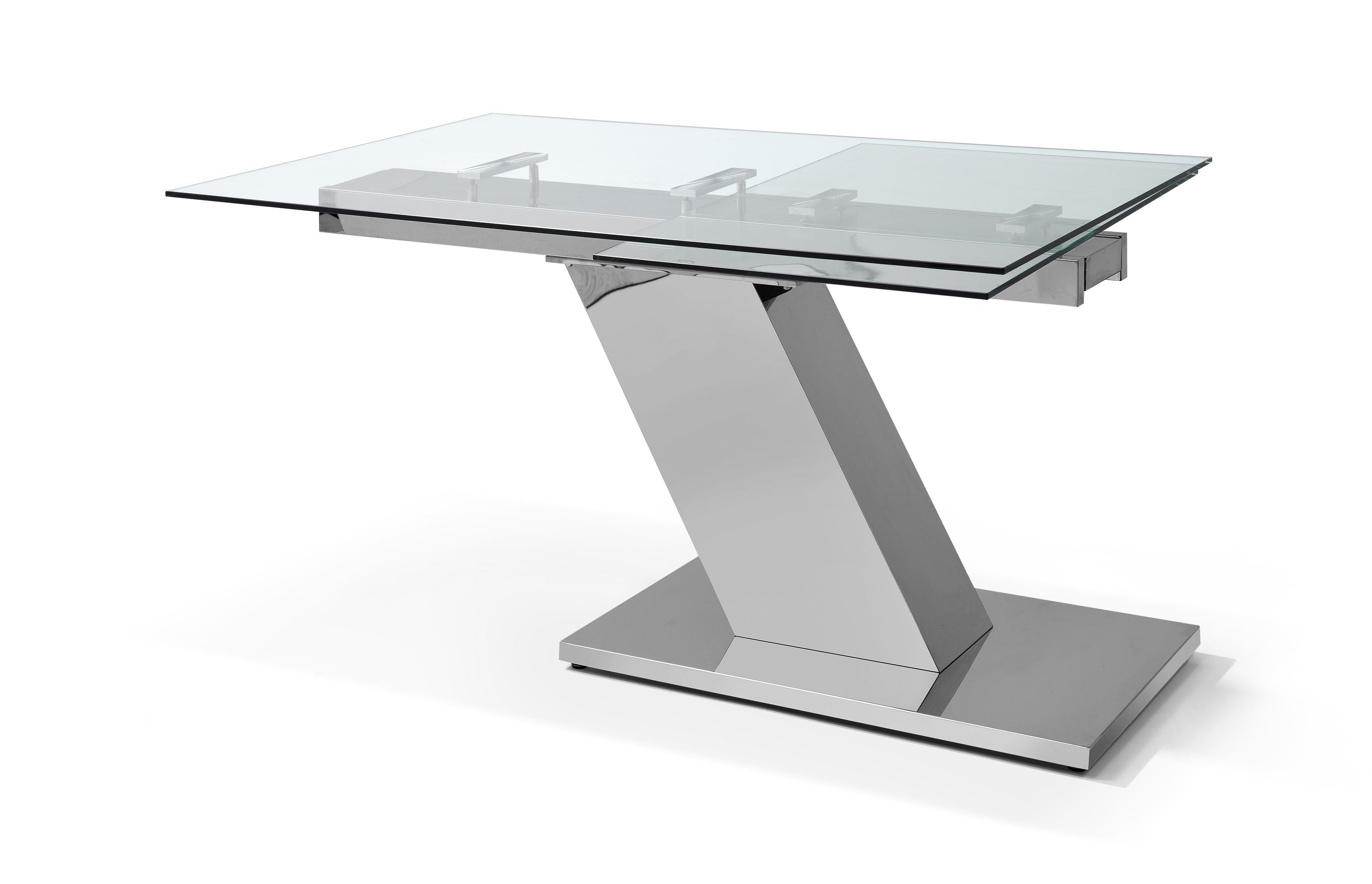 Whiteline Modern Living - Sleek Extendable Dining Table - UNQFurniture