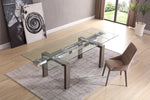 Whiteline Modern Living - Davy Extendable Dining Table - UNQFurniture