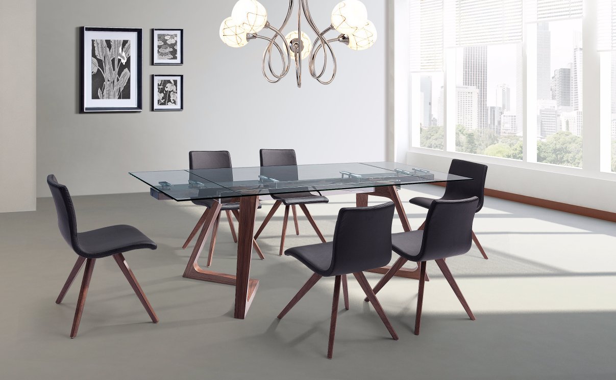 Whiteline Modern Living - Delta Dining Table - UNQFurniture