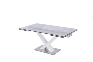 Whiteline Modern Living - Celeste Extendable Dining Table - UNQFurniture