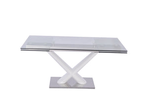 Whiteline Modern Living - Celeste Extendable Dining Table - UNQFurniture