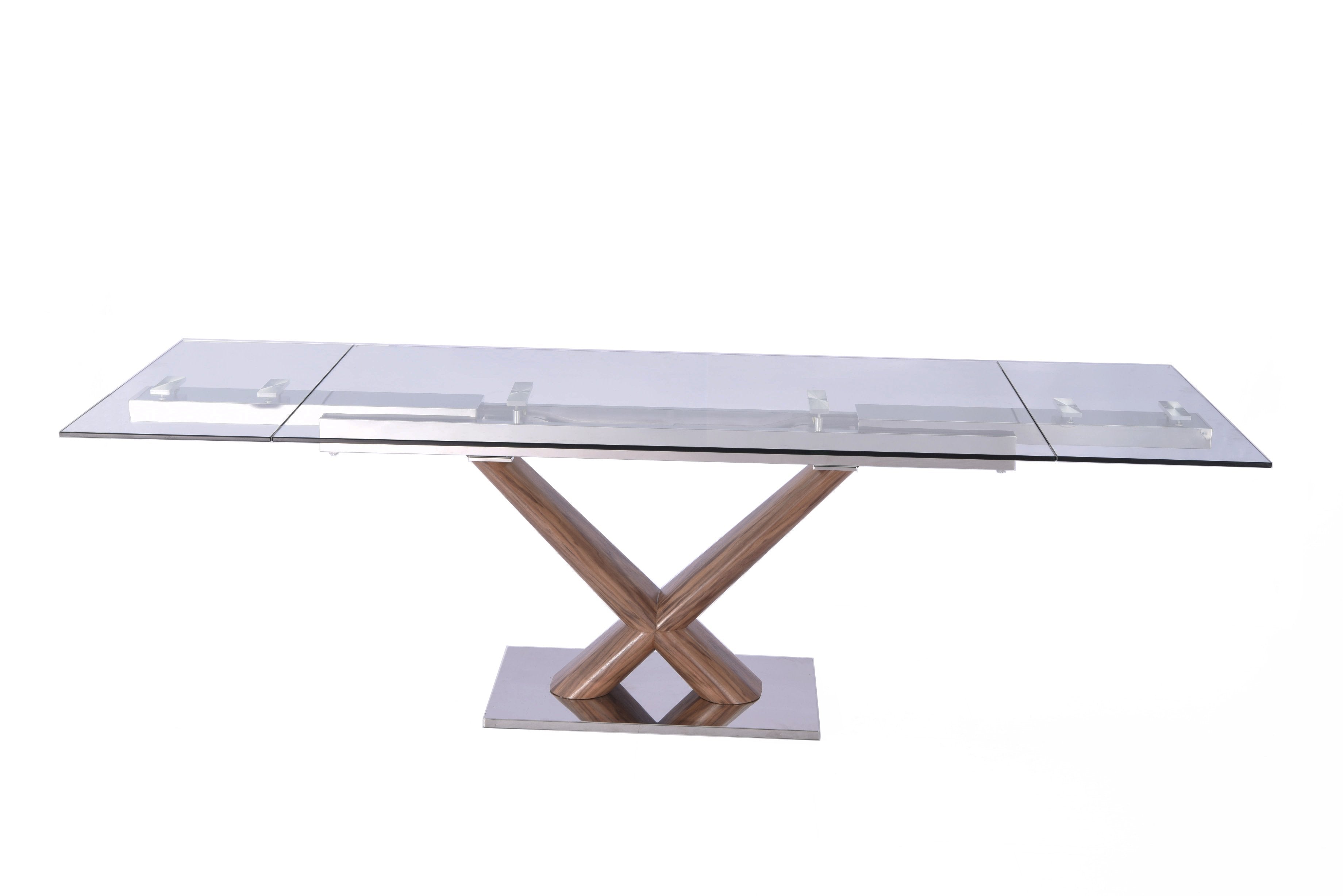 Whiteline Modern Living - Celeste Extendable Dining Table - UNQFurniture