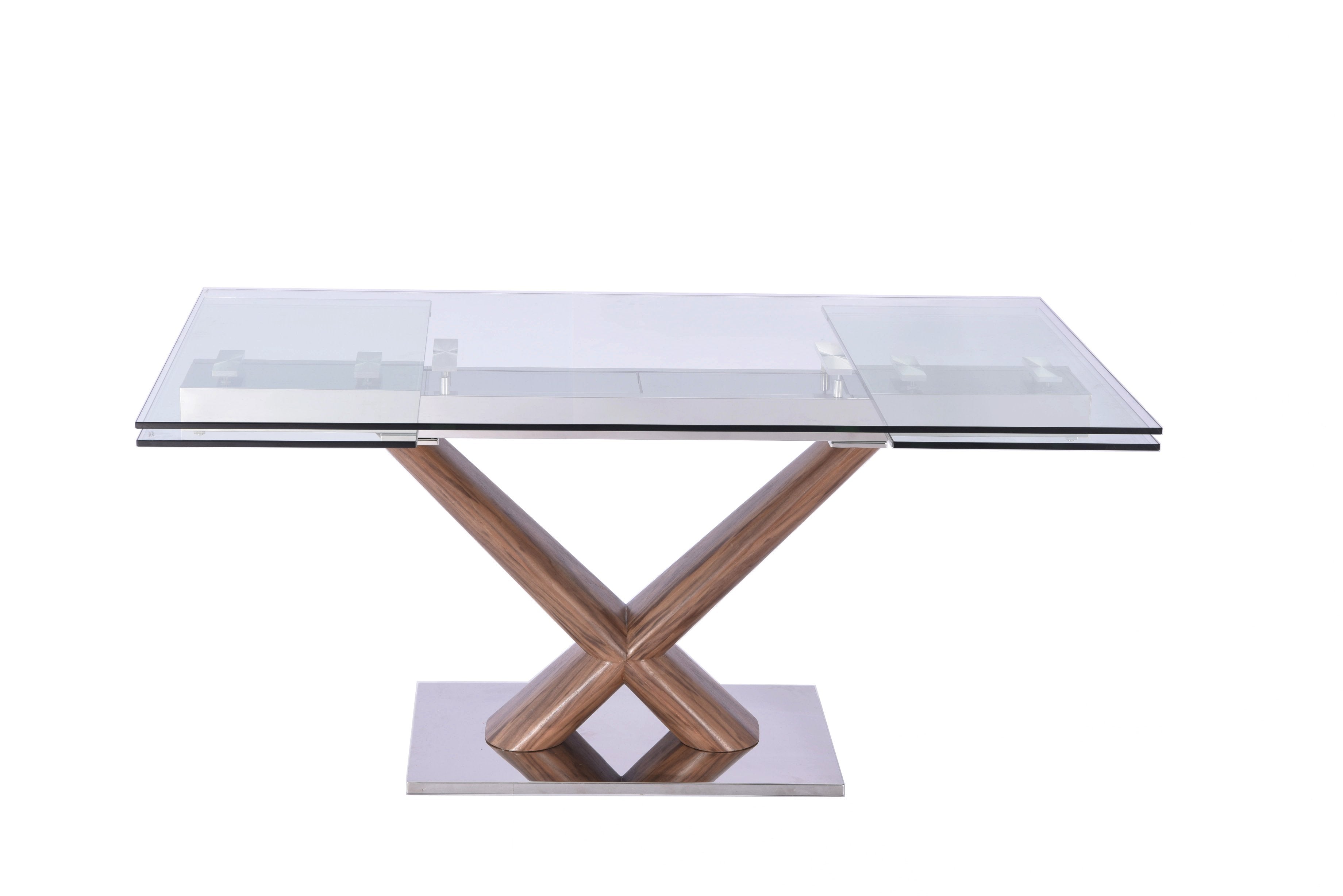 Whiteline Modern Living - Celeste Extendable Dining Table - UNQFurniture