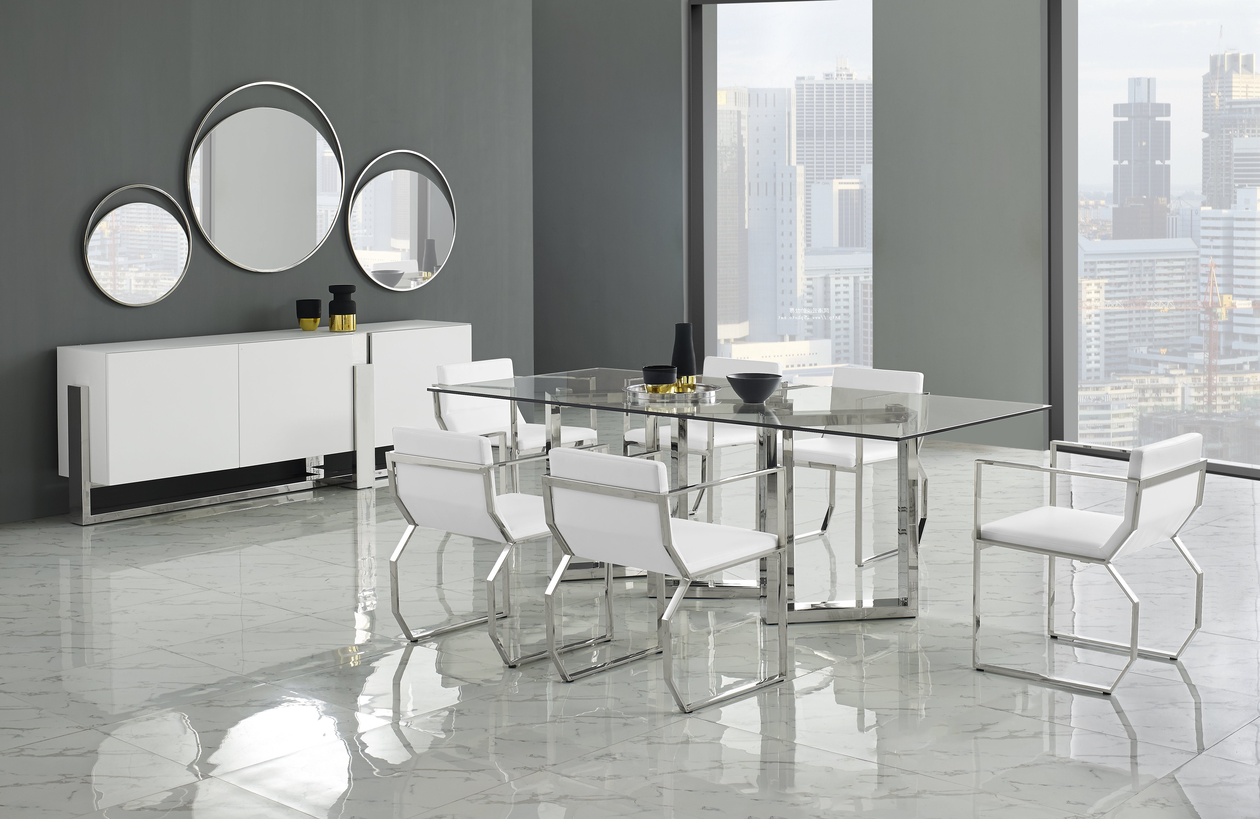 Whiteline Modern Living - Blake Dining Table - UNQFurniture