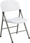 White Plastic Folding Chair