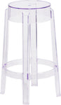 25.75"H Transparent Stool - UNQFurniture