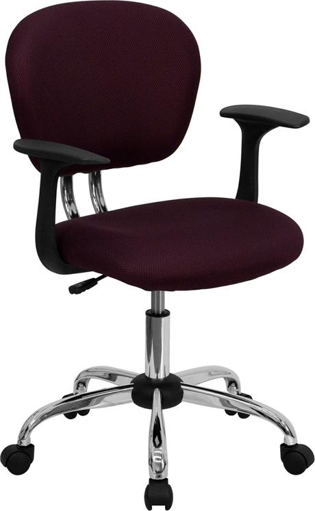 Yellow Mid-Back Task Chair