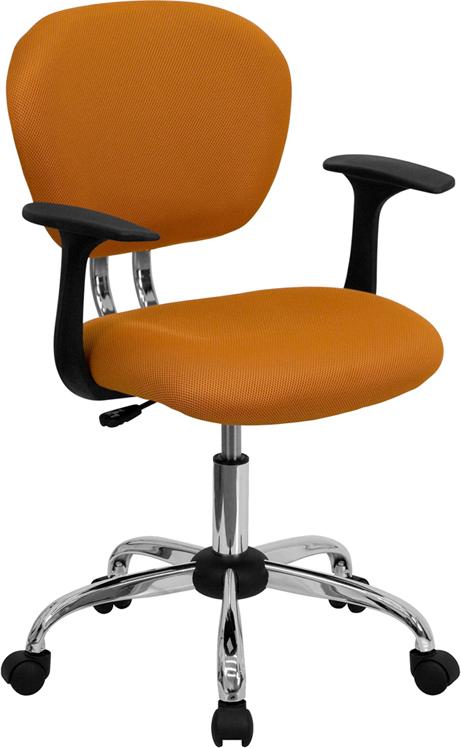 Yellow Mid-Back Task Chair - UNQFurniture