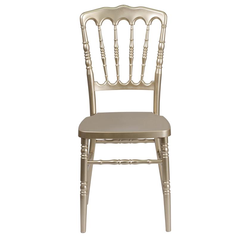 White Resin Napoleon Chair - UNQFurniture