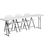 18x72 Table Set-Folding Chairs