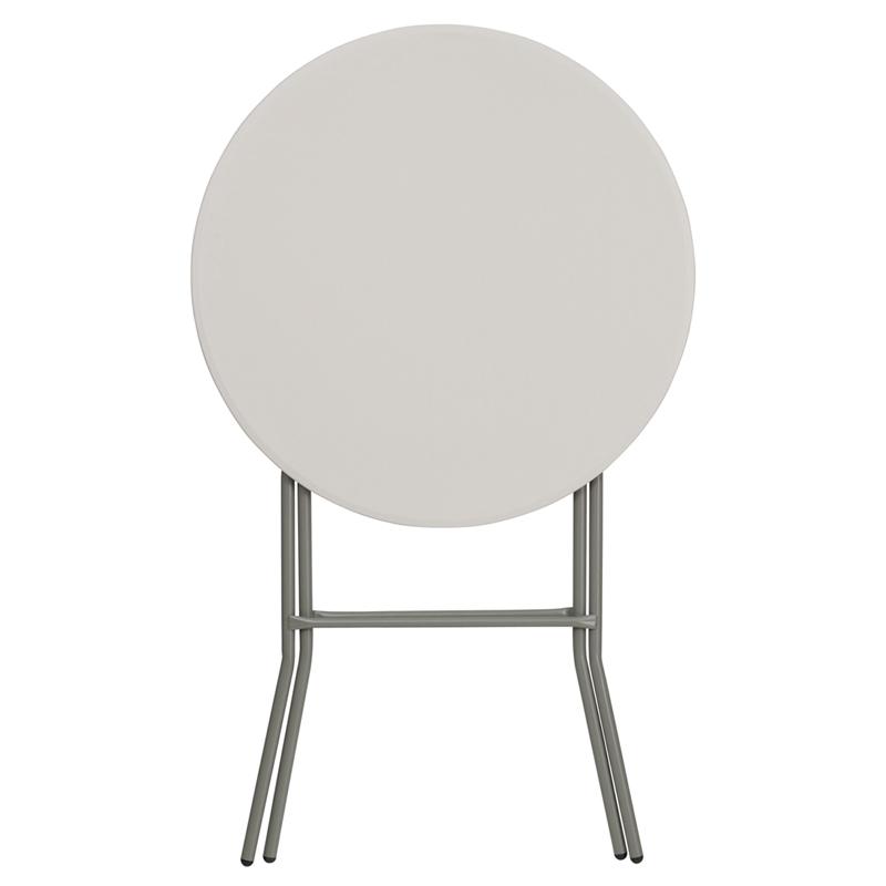 32RD White Plastic Fold Table