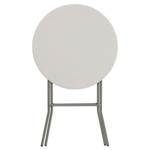 32RD White Plastic Fold Table