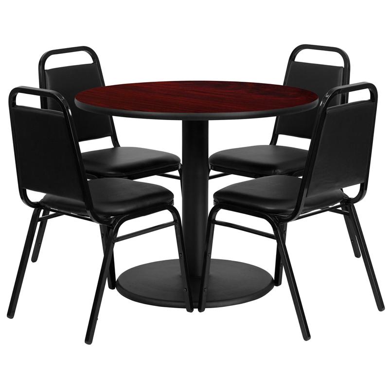 36RD WA Table-Banquet Chair