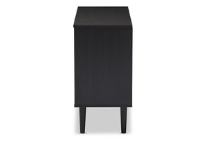 Baxton Studio Auburn Mid-century Modern Scandinavian Style Sideboard Storage Cabinet