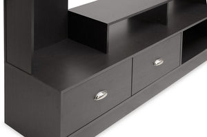 Baxton Studio Armstrong Dark Brown Modern TV Stand