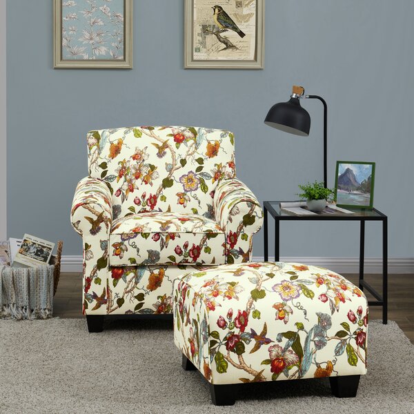 Hummel Armchair and Ottoman