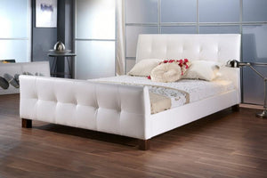 Baxton Studio Amara White Modern Bed - Full Size