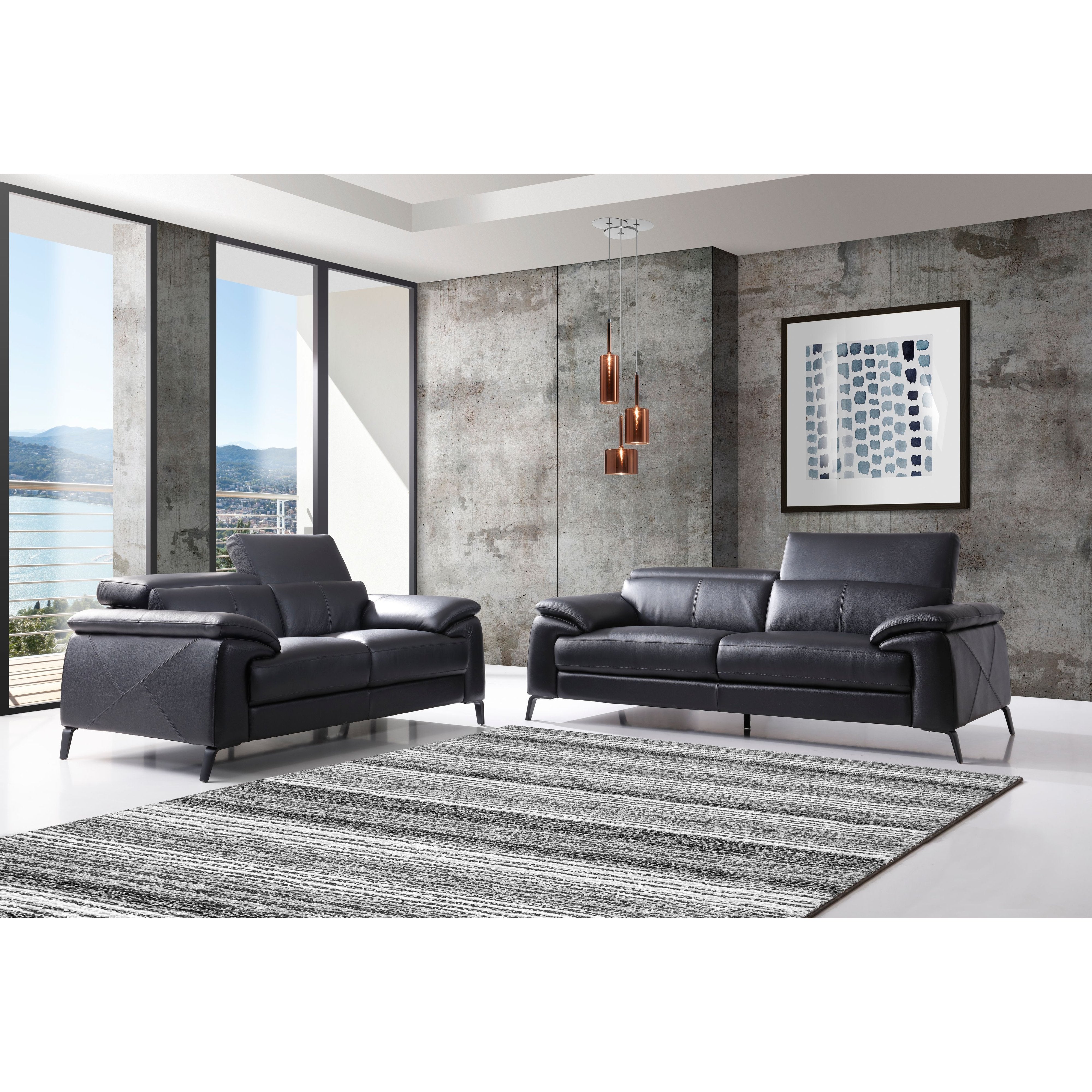 Whiteline Modern Living - Dominik Love Seat - UNQFurniture