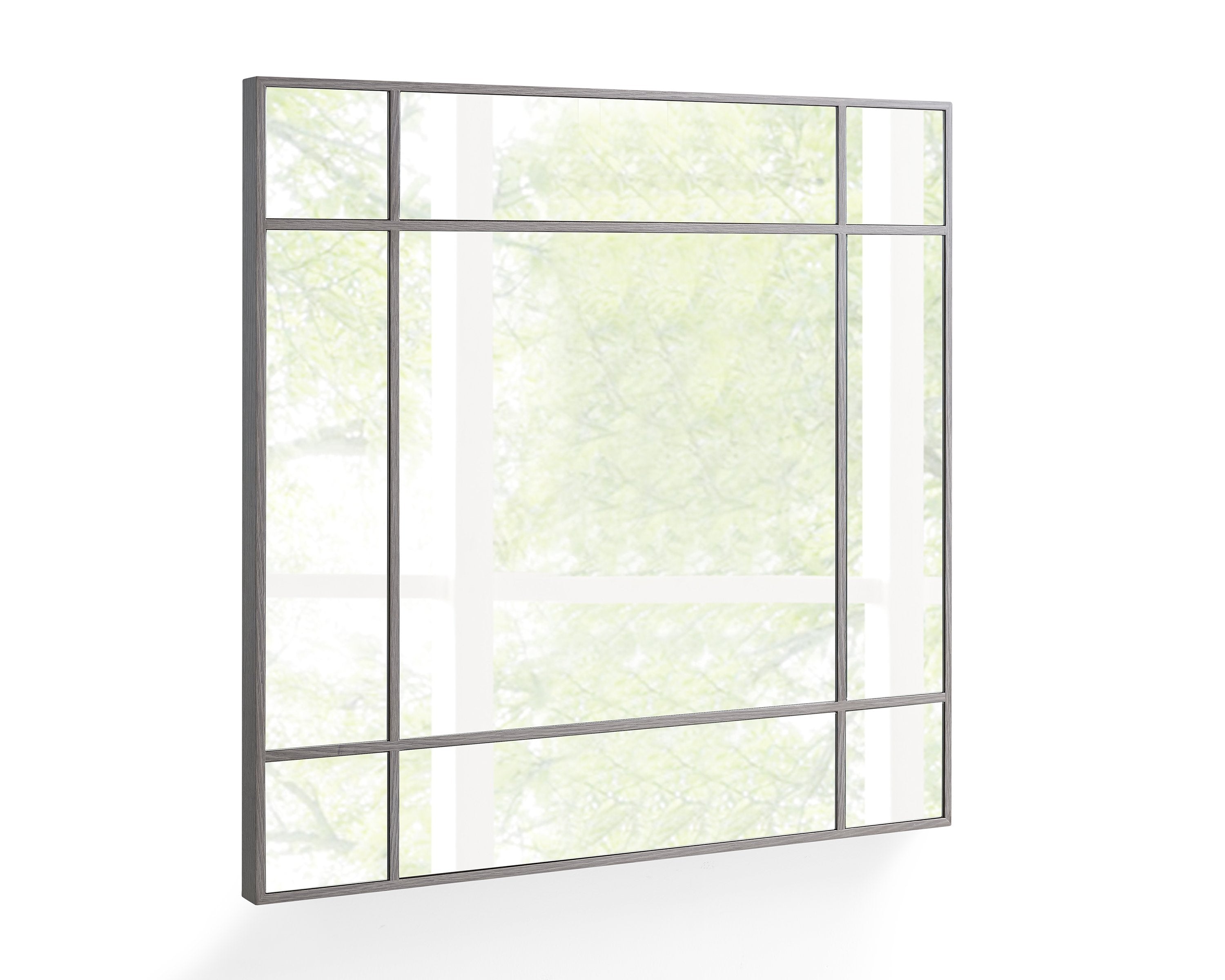 Whiteline Modern Living - Sebastian Square Mirror - UNQFurniture