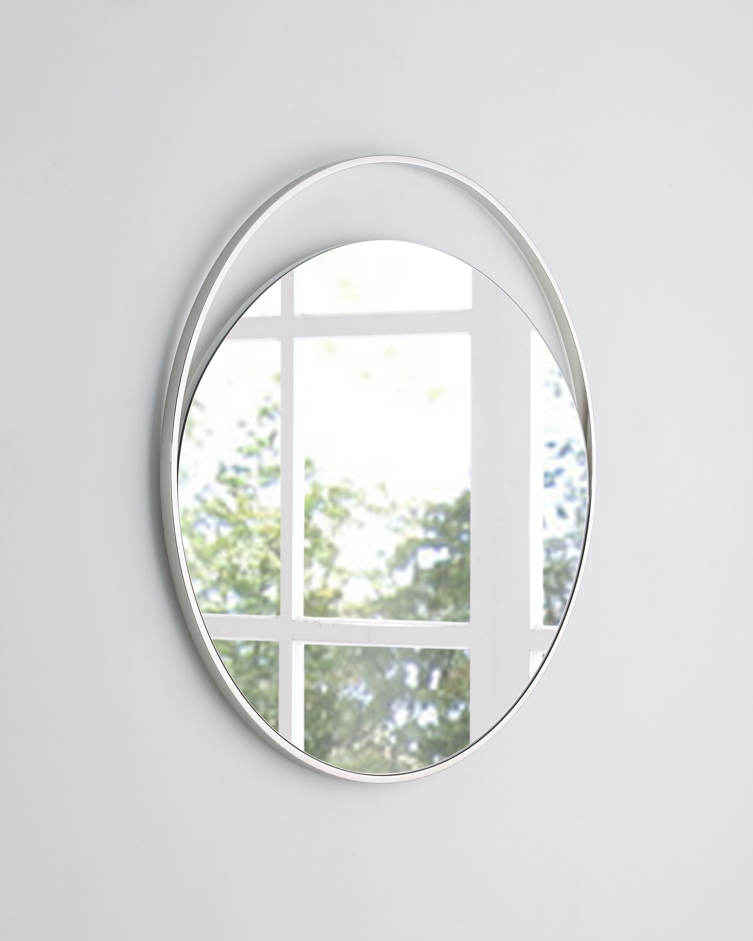 Whiteline Modern Living - Ariel Round Mirror - UNQFurniture