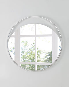 Whiteline Modern Living - Ariel Round Mirror - UNQFurniture