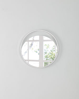 Whiteline Modern Living - Ariel Round Mirror - UNQFurniture