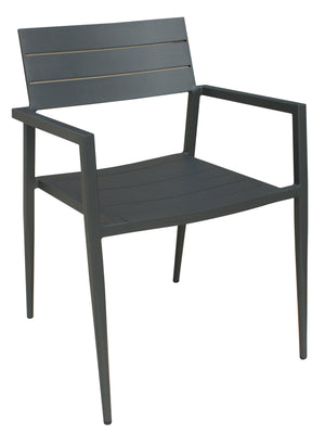 Whiteline Modern Living - Venice Outdoor Dining Armchair - UNQFurniture