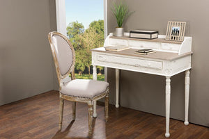 Baxton Studio Anjou Traditional French Accent Writing Desk