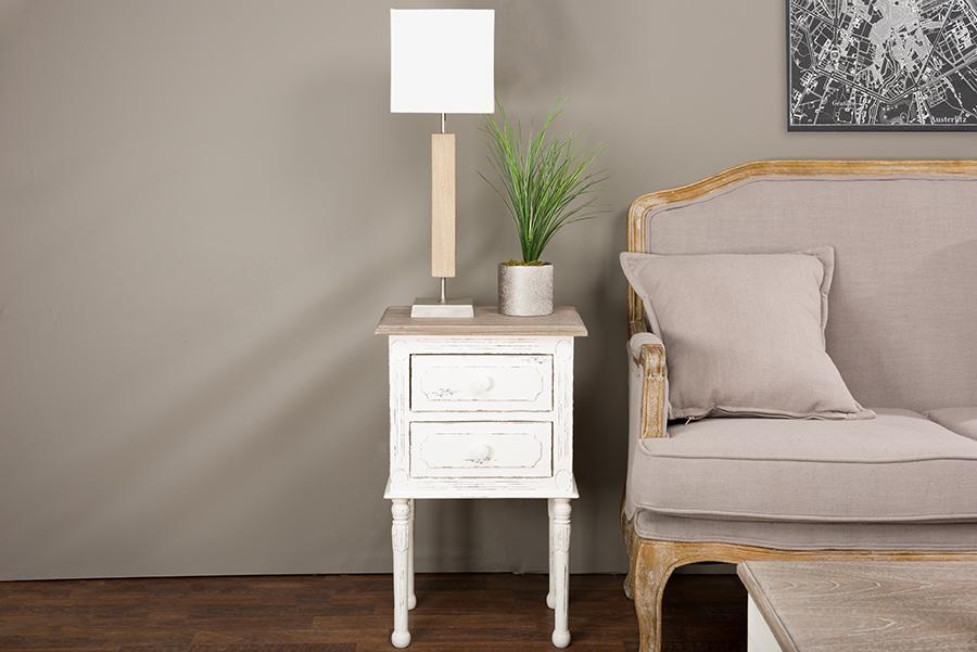 Baxton Studio Anjou Traditional French Accent Nightstand