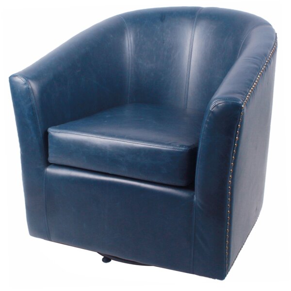 Rabinowitz Swivel Barrel Chair