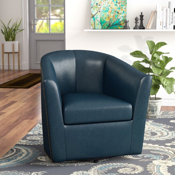 Rabinowitz Swivel Barrel Chair