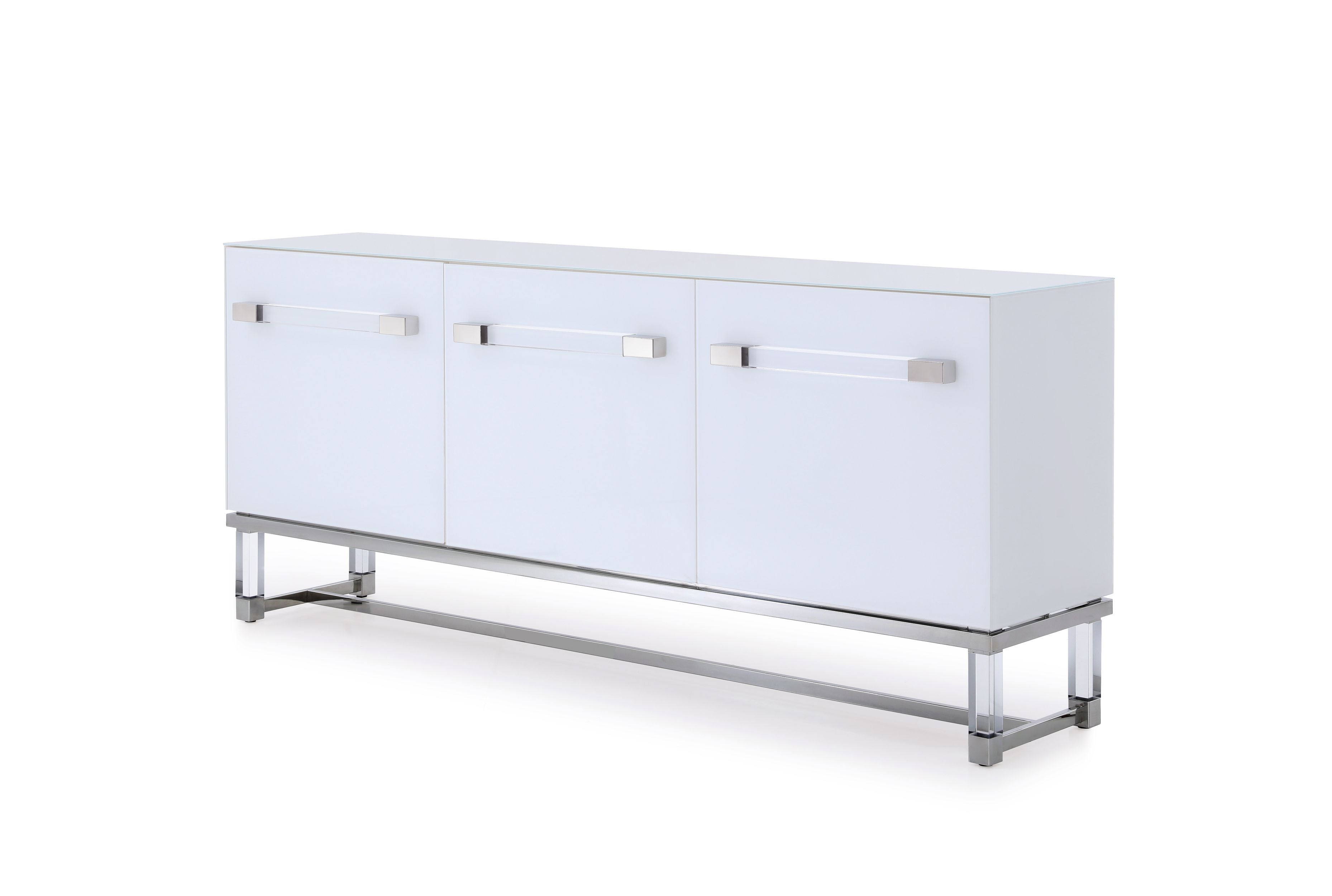 Whiteline Modern Living - Brianna Acrylic Buffet - UNQFurniture