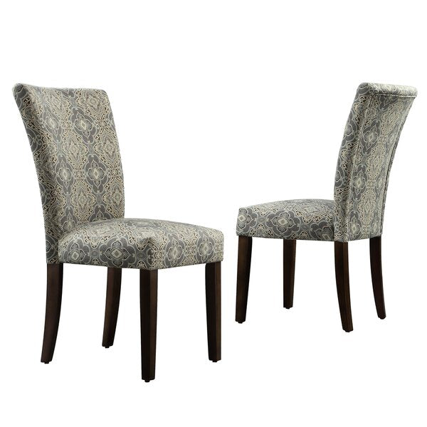 Sture Damask Upholstered Dining Chair