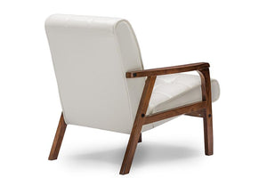 Baxton Studio Baxton Studio Mid-Century Masterpieces Club Chair - White