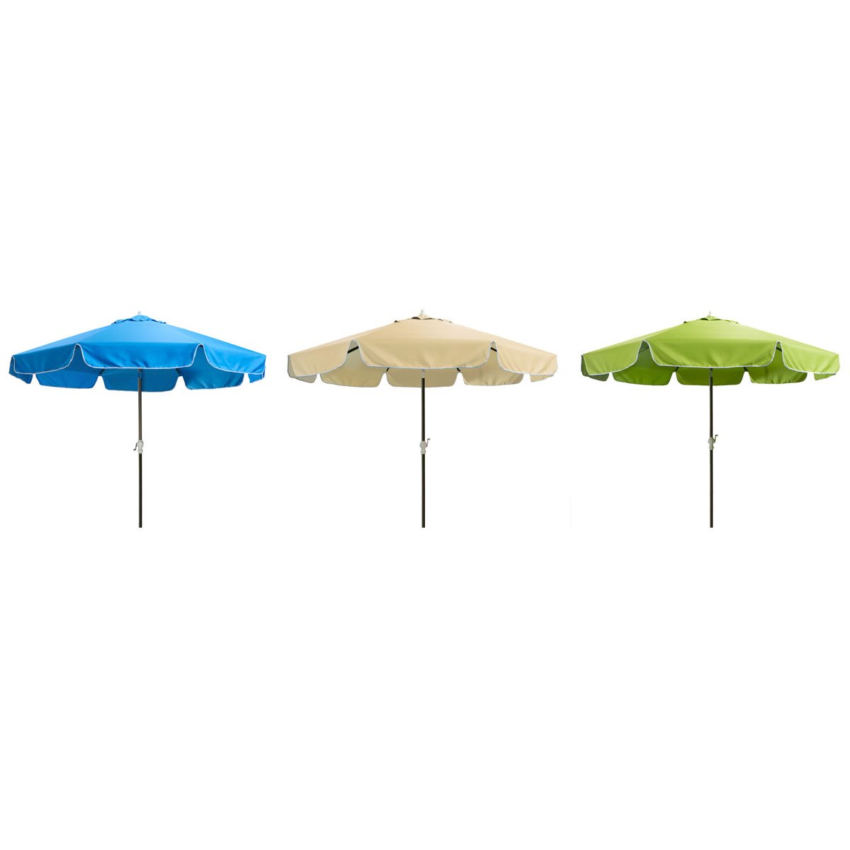 10-ft Patio Umbrella & Canopy, Green