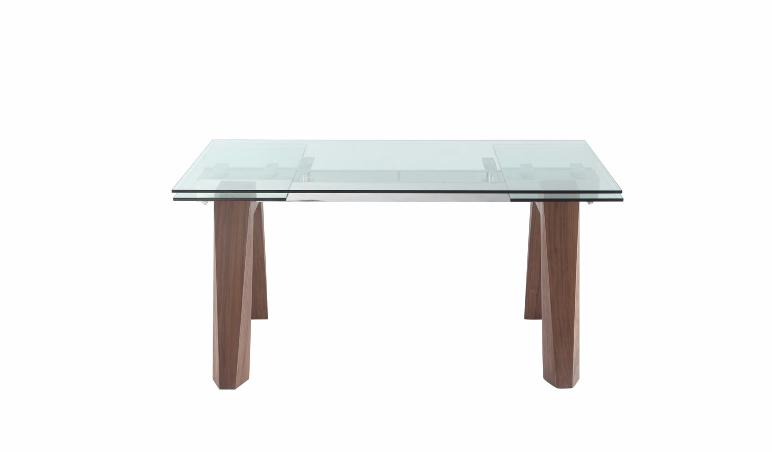 Whiteline Modern Living - Valencia Extendable Dining Table - UNQFurniture