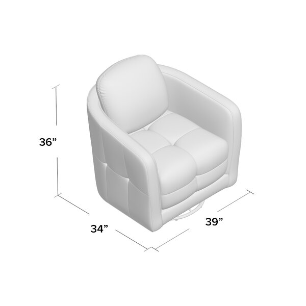 Vaughan Swivel Barrel Chair